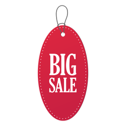 Precio de venta ovalado Diseño PNG