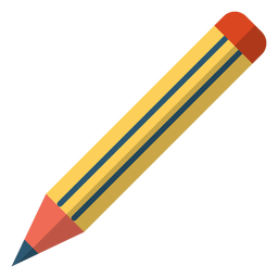 Pencil school illustration PNG Design