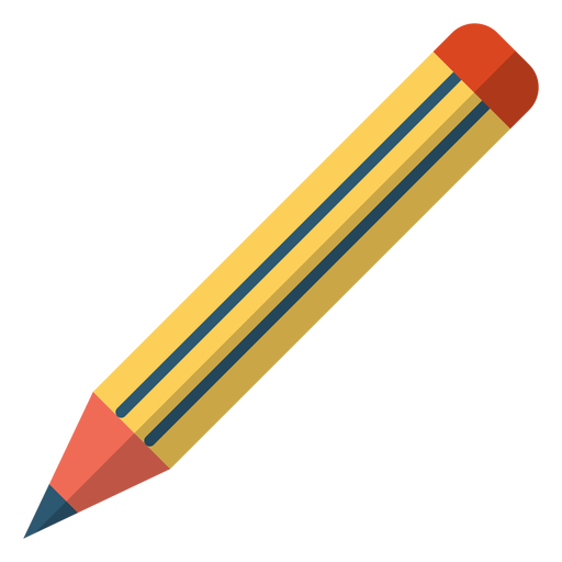 Pencil school illustration PNG Design