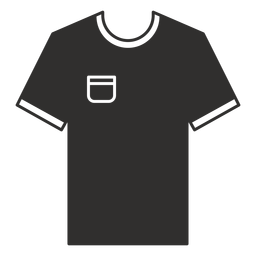 Pocket t shirt flat icon PNG Design