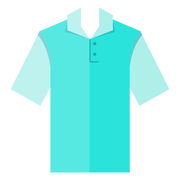Icono de camiseta de polo Diseño PNG