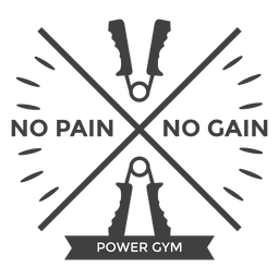 Power gym logo Transparent PNG