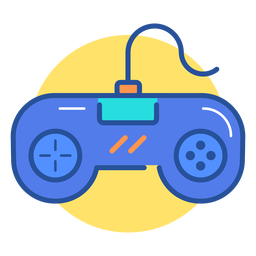 Retro-Gamepad-Symbol PNG-Design