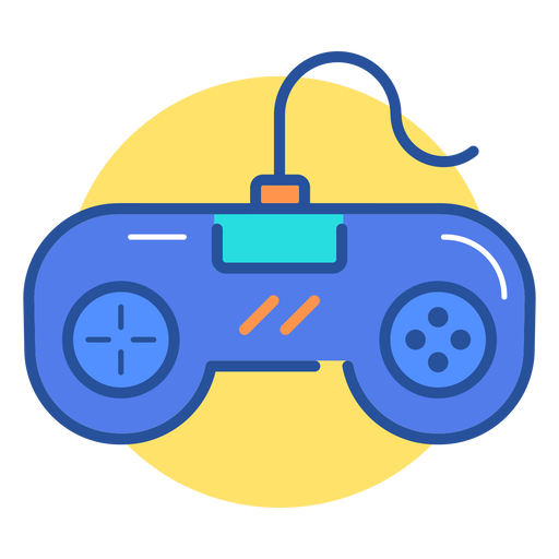 Ícone de gamepad retro Desenho PNG