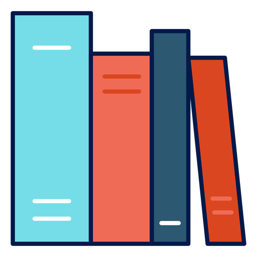 School books icon PNG Design