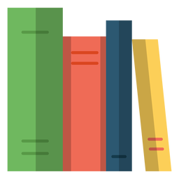 Ilustração de livros escolares Desenho PNG