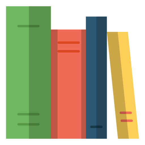 School books illustration PNG Design