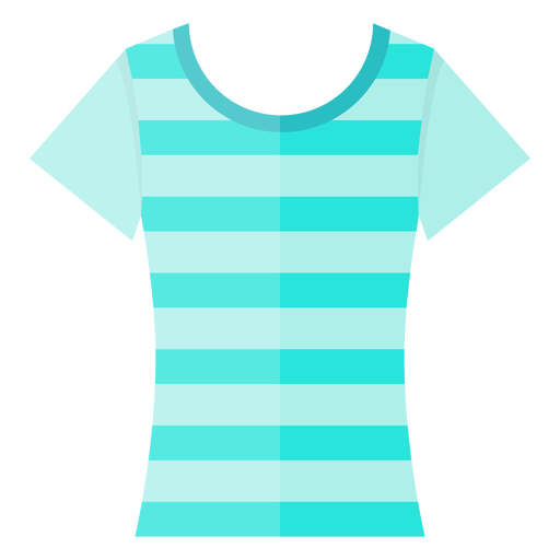 T-Shirt-Symbol mit U-Ausschnitt PNG-Design