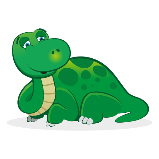 Design PNG E SVG De Bonito Desenho Animado De Dinossauro Para Camisetas