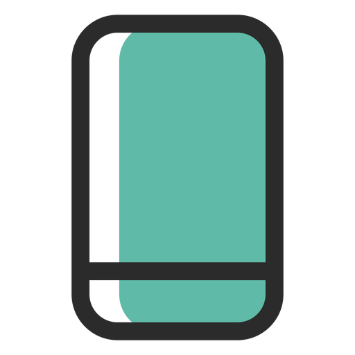 Ícone de traço colorido de smartphone Desenho PNG