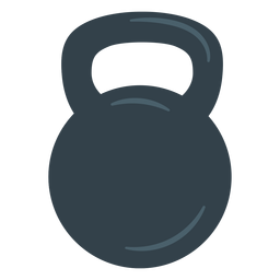 Treinando o ícone de kettlebell Treinando o ícone de kettlebell