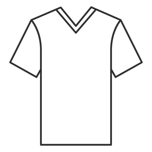 V cuello camiseta icono de movimiento Descargar PNG/SVG transparente
