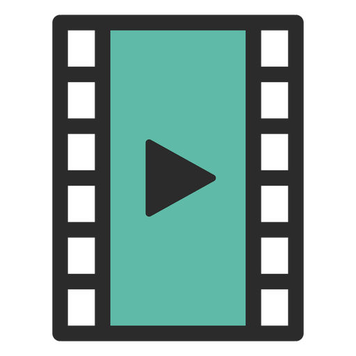 Reproductor de video coloreado icono - Descargar PNG/SVG ...