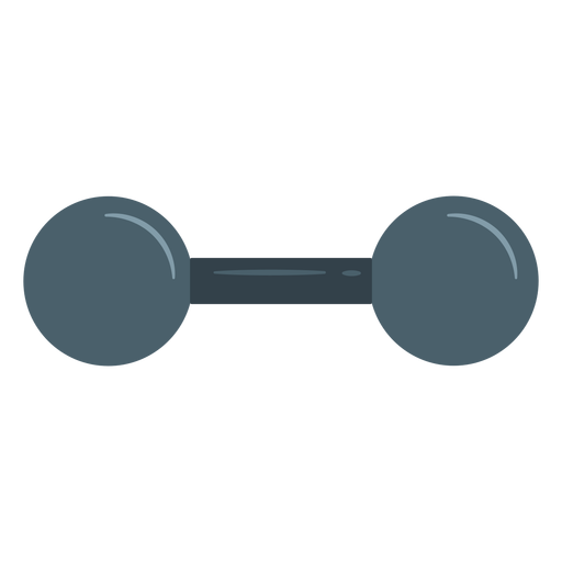 Vintage dumbbell icon