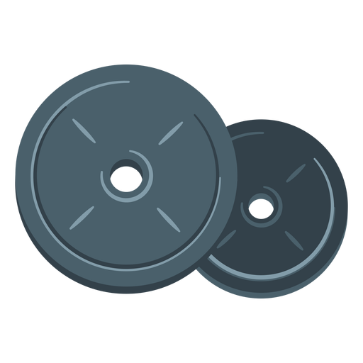 Gewichtsplatten Symbol PNG-Design