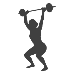 Mujer arrebatar silueta arriba Diseño PNG