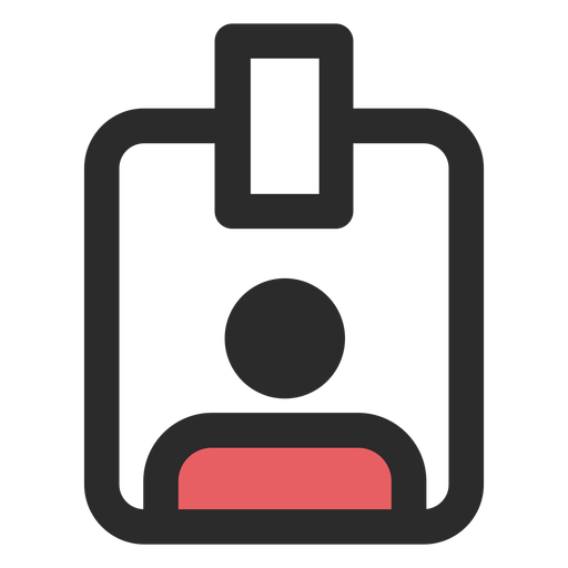 Access badge icon PNG Design