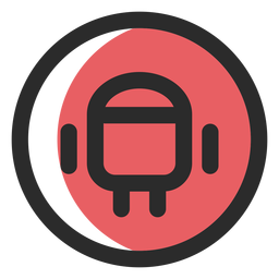 Icono de trazo de color Android Icono de trazo de color Android