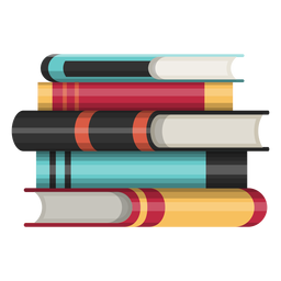 Book pile icon Transparent PNG