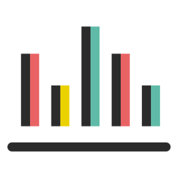 Business graph chart icon Business graph chart icon