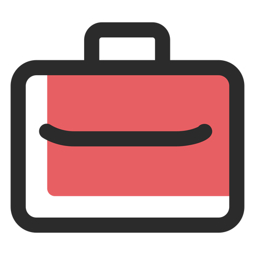 Business suitcase icon PNG Design