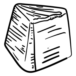 Schokoladenpralinenhand gezeichnet PNG-Design