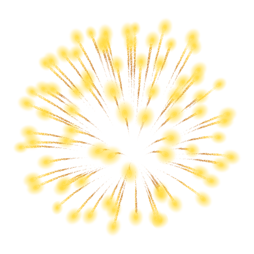 Fireworks explosion icon PNG Design