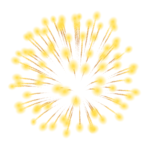 Design PNG E SVG De Desenho Colorido De Fogos De Artifício Em Forma De Flor  Para Camisetas