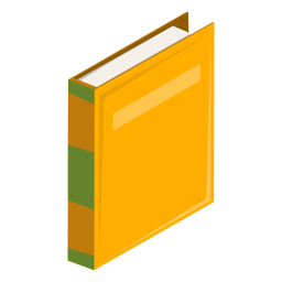 Icono de libro de tapas duras Diseño PNG