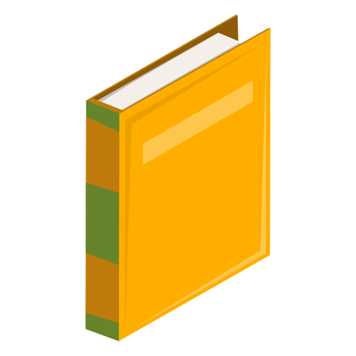 Icono de libro de tapas duras Diseño PNG