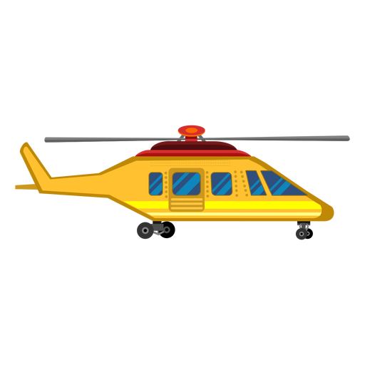 Hubschrauber Flugzeug Clipart PNG-Design