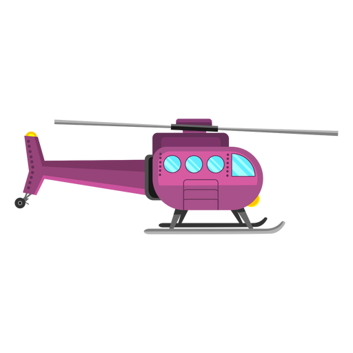 Ícone de aeronaves de helicóptero Desenho PNG