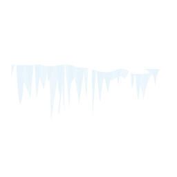 Icono de nieve carámbano Diseño PNG