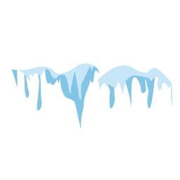 Ícone de boné de neve de gelo Ícone de boné de neve de gelo