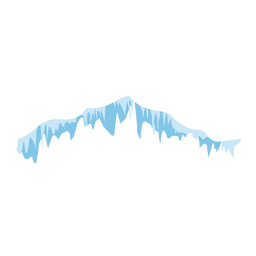 Ícone de neve de gelo Desenho PNG