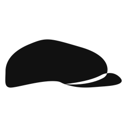 Newsboy hat flat icon PNG Design