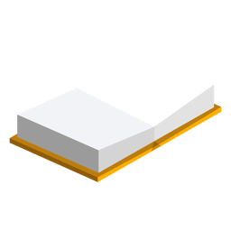 Open book icon book PNG Design