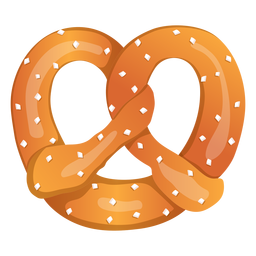 Brezelillustration PNG-Design