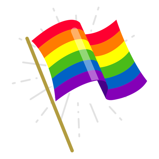 Download Rainbow flag element - Transparent PNG & SVG vector file