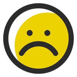 Frightened face emoticon symbol transparent png