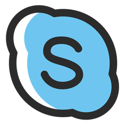 logo verde di skype