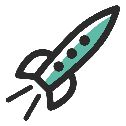 Skyrocket icon - Transparent PNG SVG vector file