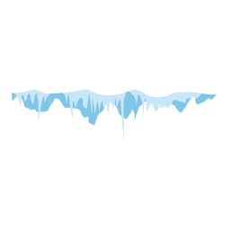 Icono de tapa de carámbano de nieve