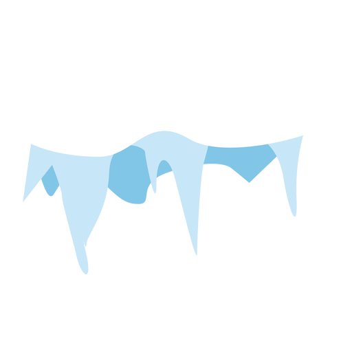 Schnee Eiszapfen Kappe Symbol PNG-Design