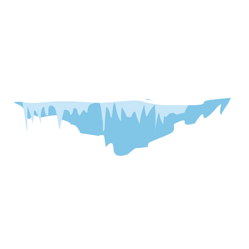 Icono de carámbanos de nieve Diseño PNG