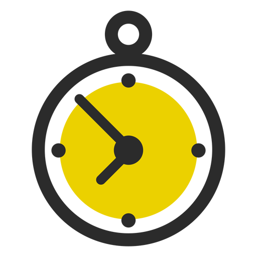 Stopwatch colored stroke icon sport icons PNG Design