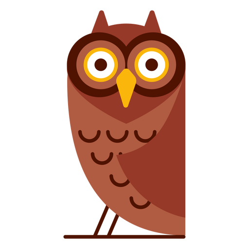 Surprised owl illustration