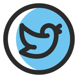 Twitter icon logo - Transparent PNG & SVG vector file