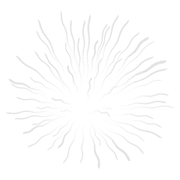 Wavy fireworks icon PNG Design