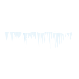 Ícone de gelo de inverno Desenho PNG